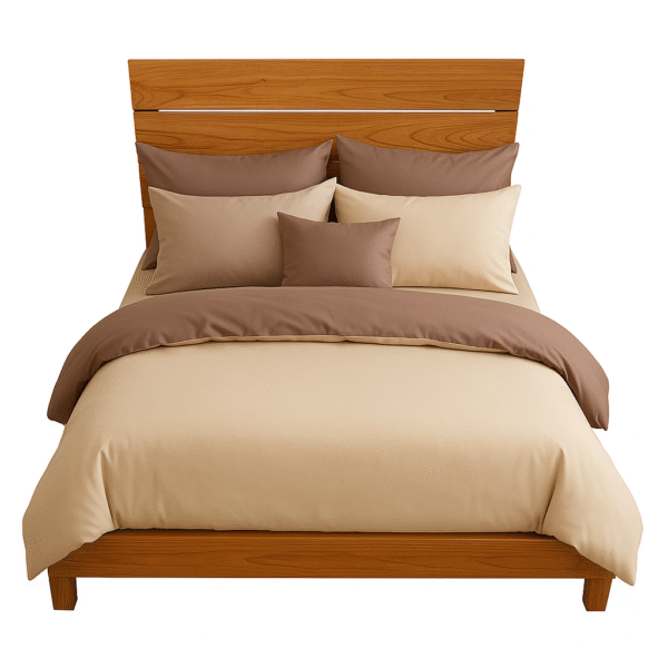 BED2502柚木床架