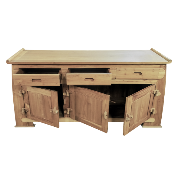 CABINET2505-L 榫卯航海儲物櫃(三門)